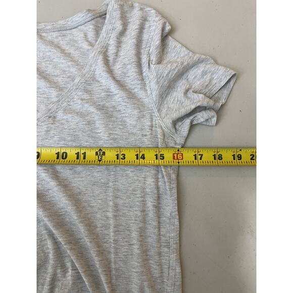 Lululemon Crop Knot Gonna Fly Tee S Minimalist Athleisure Pilates Capsule Gym - Picture 9 of 10